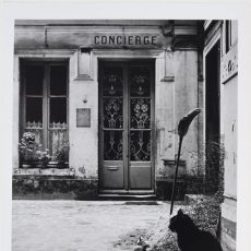 Loge de concierge, rue de Tournon