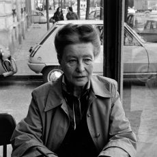 Simone de Beauvoir (1908-1986), écrivain français