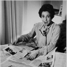 Françoise Giroud (1916-2003), journaliste, écrivain et femme politique française